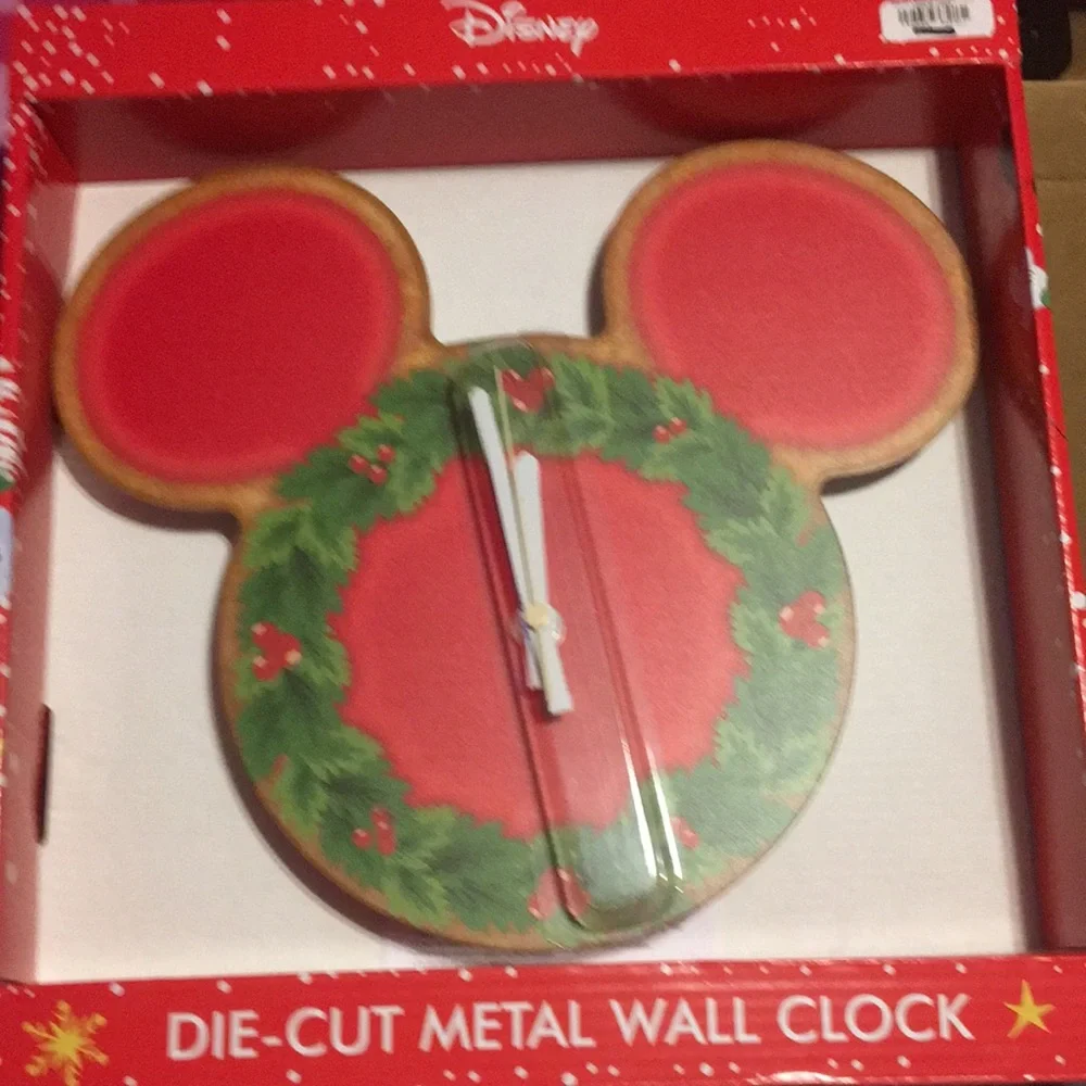 🎄Mickey Christmas wall clock